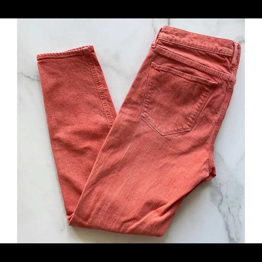 Pink coral Madewell Jcrew jeans / size 26